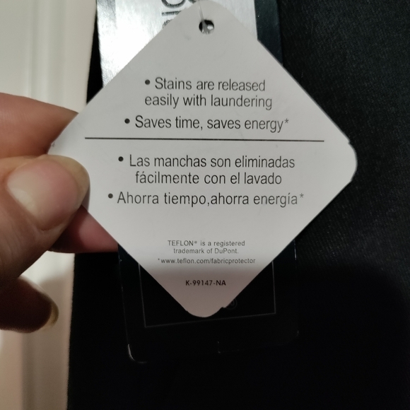 Blue Generation Mens black chino pants 42/32 NWT - Picture 6 of 7